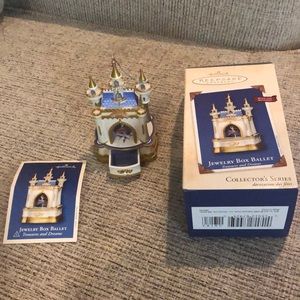 $5 final drop! Hallmark Jewelry box ballet treasures dreams Keepsake 2002 music